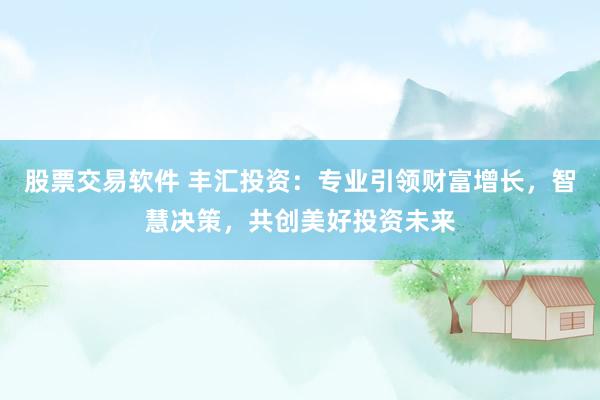 股票交易软件 丰汇投资：专业引领财富增长，智慧决策，共创美好投资未来